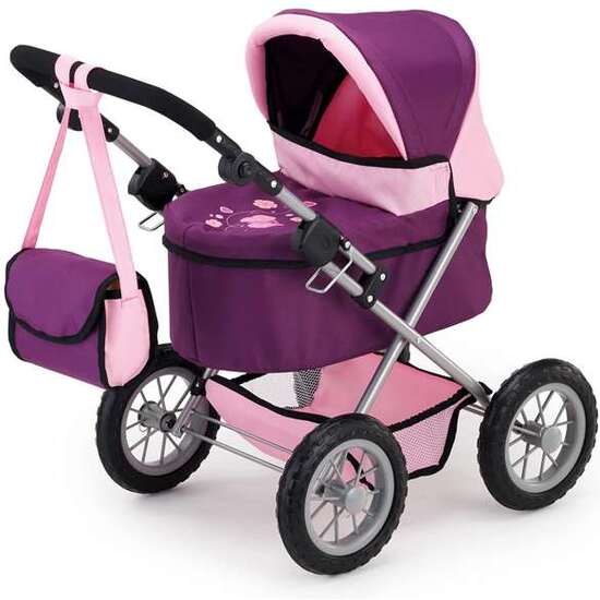 COCHE MUÑECAS TRENDY ROYAL MORADO 67X67X41 CM image 1