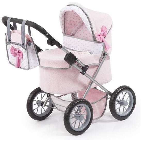 COCHE MUÑECAS TRENDY ROSA 68X67X41 CM image 1