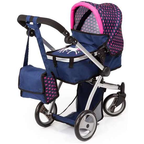 SET CARRITO COCHE DE MUÑECAS MEGA COMBI 69.98X54.99X34.98 CM image 2