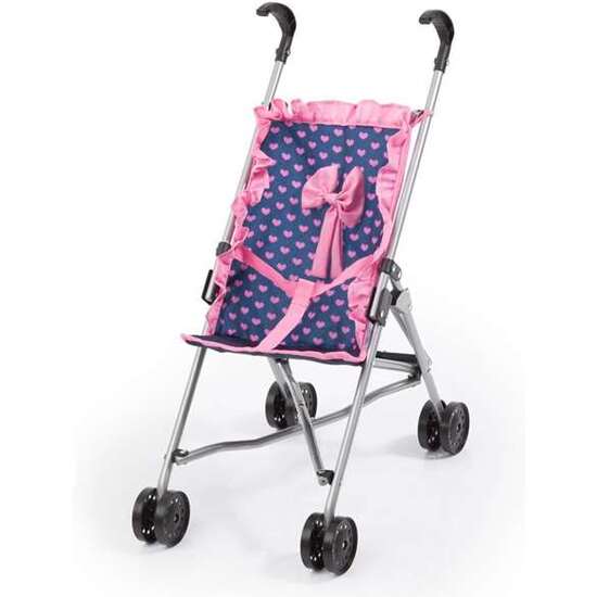 SILLA DE MUÑECA LUNARES ROSA/AZUL 55X41X25.50 CM image 0