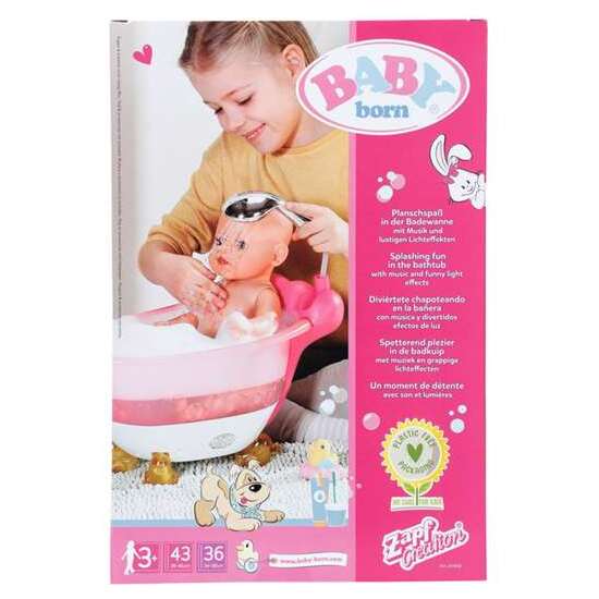 BAÑERA DE BURBUJAS BABY BORN CON LUZ Y SONIDO. image 5