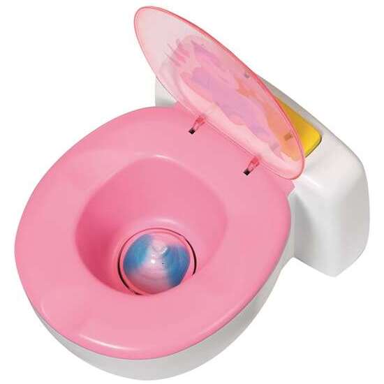 ORINAL BABY BORN BAÑO POO POO CON SONIDO Y PURPURINA 43CM image 4