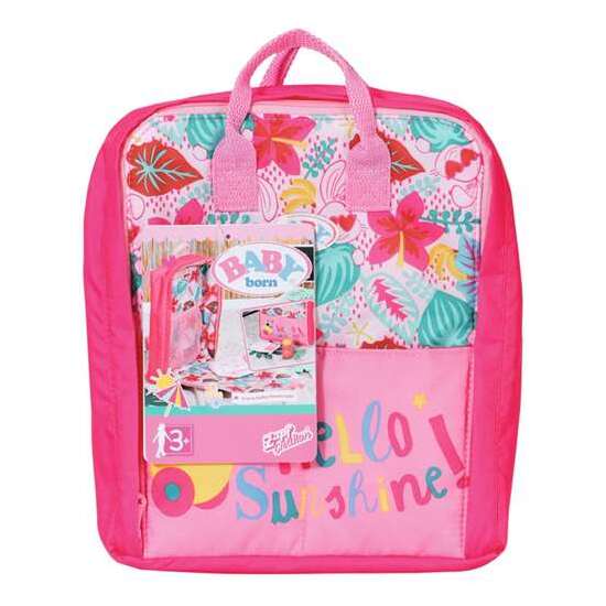 MOCHILA CAMBIADOR VACACIONES BABY BORN 43 CM image 1