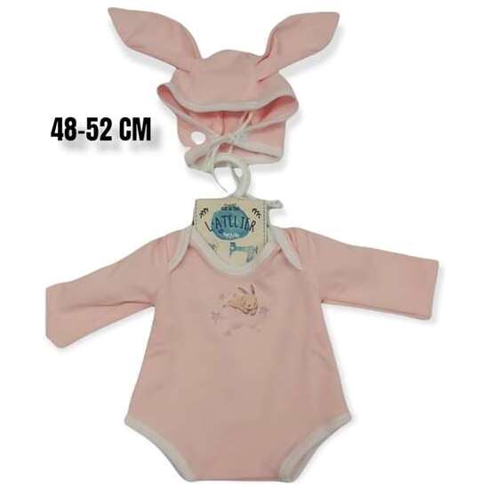 PIJAMA BODY ROSA GORRO OREJAS REF: 5017-22 image 0