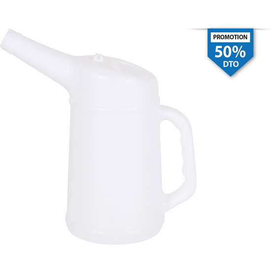 PLASTIC OIL FLASK 1L image 0