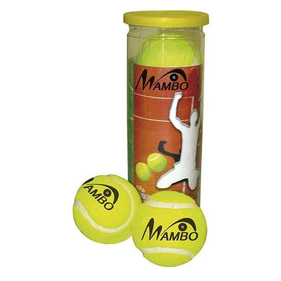 PELOTA TENIS EN TUBO CON 3 PELOTAS. image 0