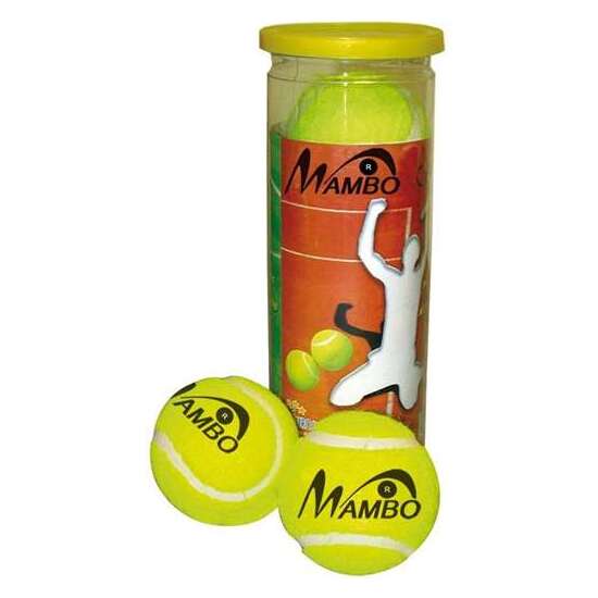 PELOTA TENIS EN TUBO CON 3 PELOTAS. image 2