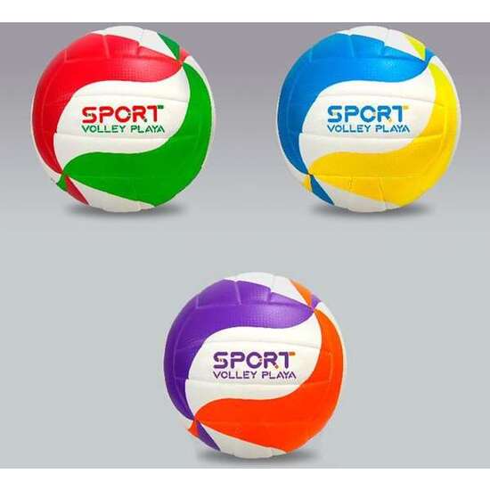 BALÓN VOLLEY PLAYA SPORT, 230MM, TACTO SUAVE - MODELOS SURTIDOS image 1