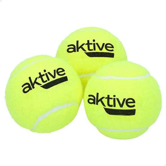 PELOTAS TENIS PACK 3 UD. EN BOTE AKTIVE SPORTS image 1