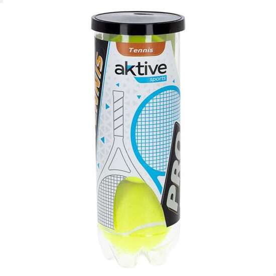 PELOTAS TENIS PACK 3 UD. EN BOTE AKTIVE SPORTS image 2