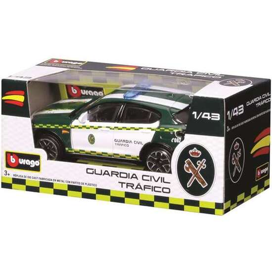 COCHE GUARDIA CIVIL ALFA ROMEO STELVIO ESCALA 1:43 BURAGO image 3