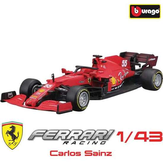 COCHE FERRARI F1 CARLOS SAINZ ESCALA 1:43 BURAGO image 2