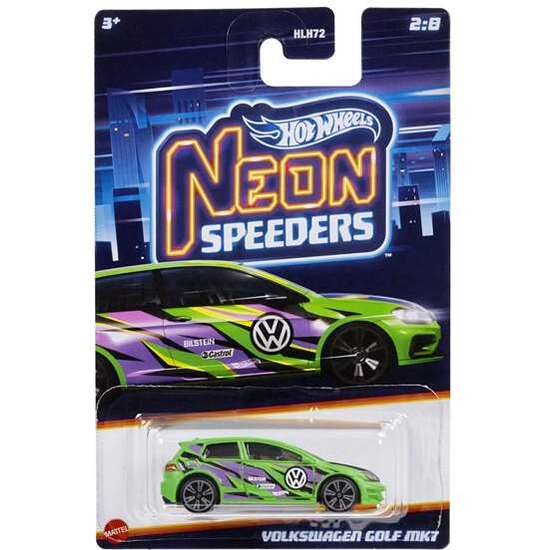 COCHE HOT WHEELS NEON SPEEDERS ESCALA 1:64 MOD. SDOS. (BLISTER INDIVIDUAL) - MODELOS SURTIDOS image 0