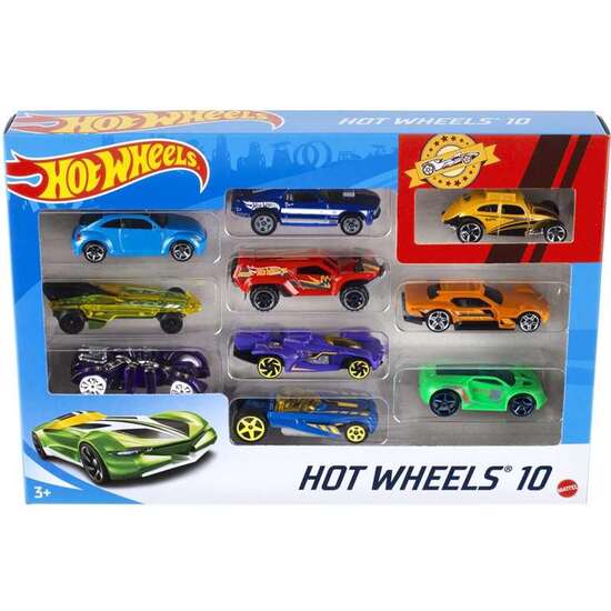 COCHE HOT WHEELS PACK 10 UDS - MODELOS SURTIDOS image 4