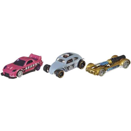 COCHE HOT WHEELS PACK DE 3 COCHES - MODELOS SURTIDOS image 3