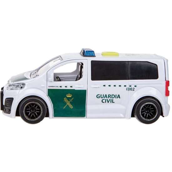 COCHE FRICCION FURGÓN GUARDIA CIVIL CITROEN 15 CM, LUCES Y SONIDOS CON RADAR image 4