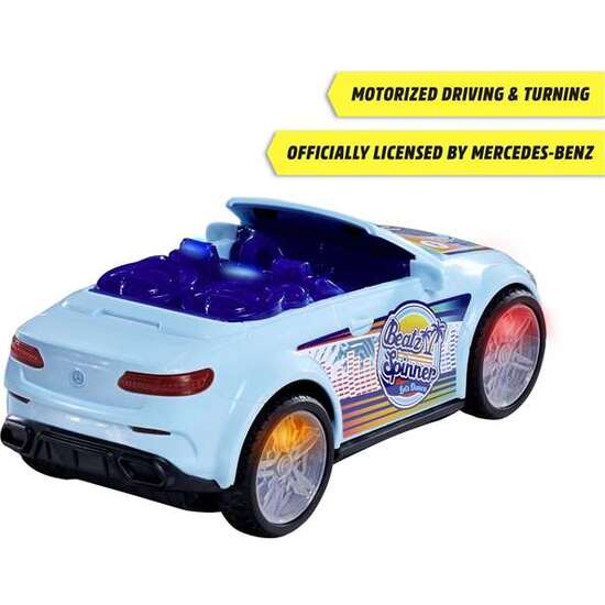 COCHE MERCESDES BEATZ SPINNER CLASE E 23 CM CON LUZ Y SONIDOS. image 2