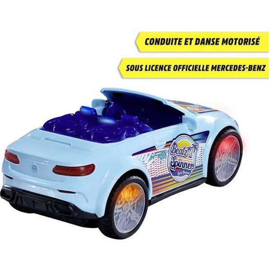 COCHE MERCESDES BEATZ SPINNER CLASE E 23 CM CON LUZ Y SONIDOS. image 3