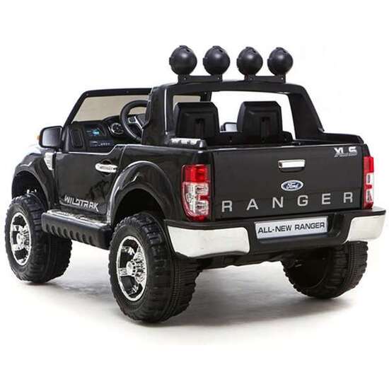 RUNRUNTOYS COCHE FORD RANGER BATERIA 12V NEGRO RADIO CONTROL 134 X 81 X 77CM image 1