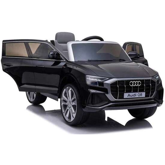 COCHE AUDI Q8 BATERIA 12V. NEGRO 108X66X55CM RUNRUNTOYS image 1