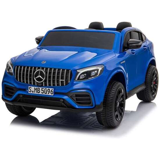 COCHE MERCEDES GLC 63 S BATERIA 12V DOS PLAZAS AZUL 137.5X85.8X63.8CM RUNRUNTOYS image 3