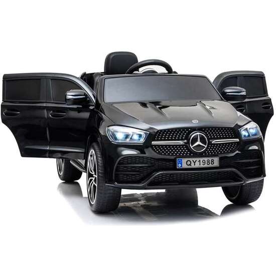 COCHE MERCEDES BENZ GLE450 NEGRO 12V 115 X 70 X 58CM RUNRUNTOYS image 0