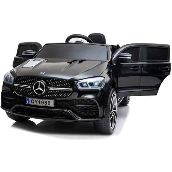 COCHE MERCEDES BENZ GLE450 NEGRO 12V 115 X 70 X 58CM RUNRUNTOYS image 1