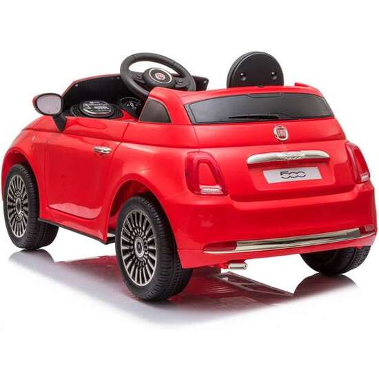 RUNRUNTOYS COCHE FIAT 500 ROJO BATERIA 12V 113X67.5X53CM image 4