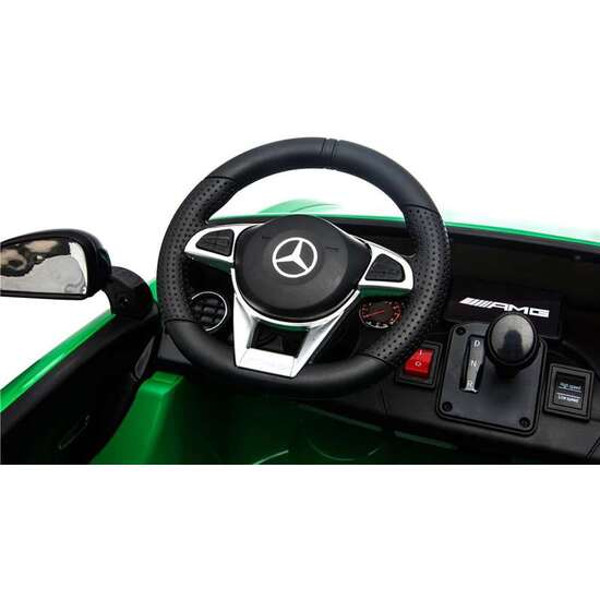 COCHE MERCEDES BENZ GTR BATERIA 12V DOS PLAZAS 130X78X53.5CM RUNRUNTOYS image 3