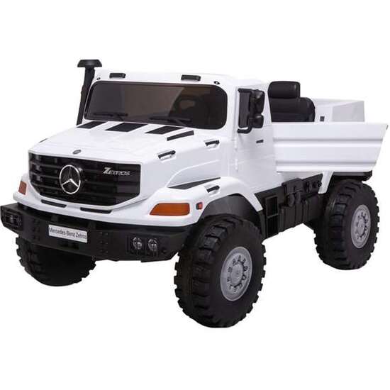 CAMIÓN MERCEDES BENZ TRUCK BLANCO BATERIA 12V 135.5X85.5X84CM RUNRUNTOYS image 5