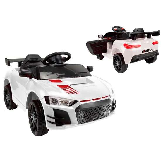 COCHE BATERIA BTR RACING 12V CON LUZ Y SONIDO 90X47X43 CM RUNRUNTOYS image 0