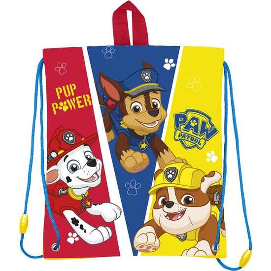 SACO PLANO MERIENDA PAW PATROL PUP POWER image 0