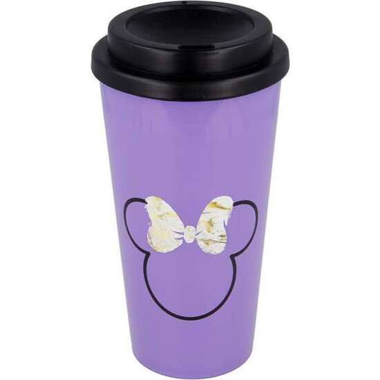 VASO DE CAFE DOBLE MINNIE 520 ML. image 0