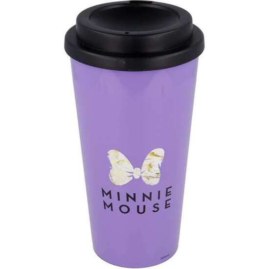 VASO DE CAFE DOBLE MINNIE 520 ML. image 1