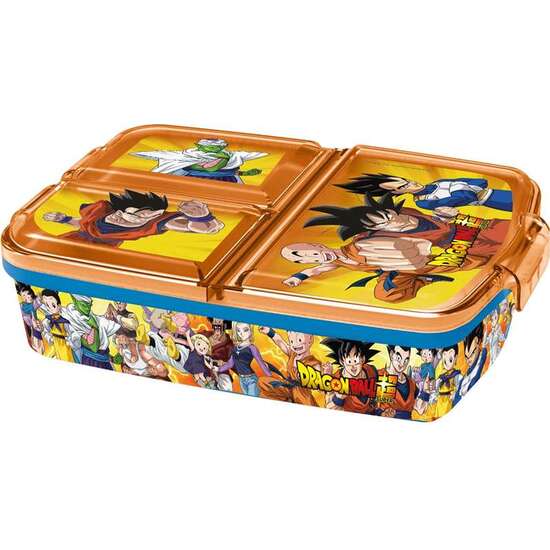 SANDWICHERA DRAGON BALL CON MULTIPLES COMPARTIMENTOS 22X15X8.50 CM image 5