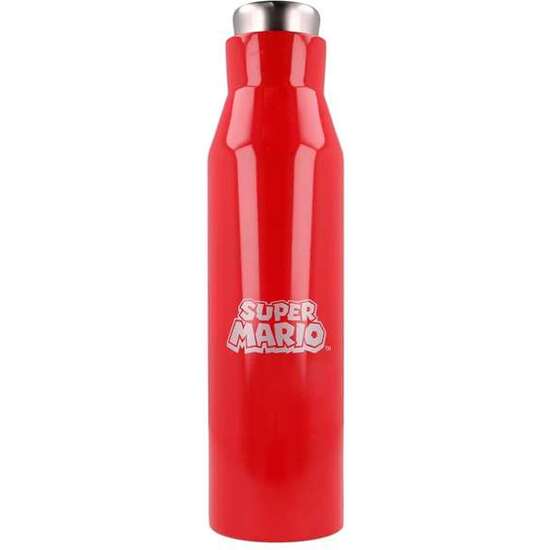 BOTELLA TERMO DE ACERO INOXIDABLE SUPER MARIO 580 ML. image 1