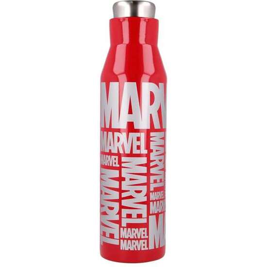 BOTELLA TERMO DE ACERO INOXIDABLE MARVEL 580 ML. image 1