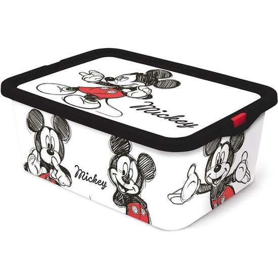 CAJA CLICK ORDENACIÓN MICKEY FANCY 13 LITROS image 0