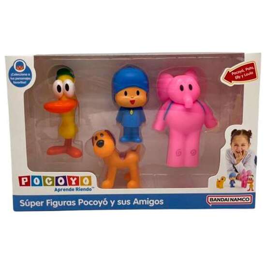 FIGURAS POCOYÓ Y SUS AMIGOS PACK 4 FIGURAS. 19,4X8,5X3,14 CM image 5