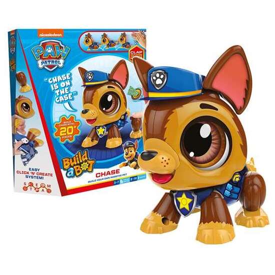 FIGURA ROBOT PAW PATROL CONSTRULLE TU MASCOTA CON MÁS DE 20 PIEZAS. 30X24,5X5,5CM image 1