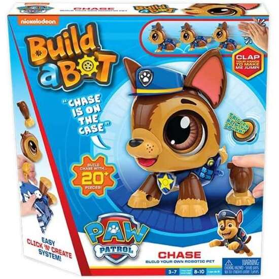 FIGURA ROBOT PAW PATROL CONSTRULLE TU MASCOTA CON MÁS DE 20 PIEZAS. 30X24,5X5,5CM image 2