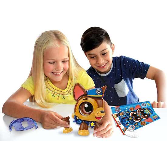 FIGURA ROBOT PAW PATROL CONSTRULLE TU MASCOTA CON MÁS DE 20 PIEZAS. 30X24,5X5,5CM image 5