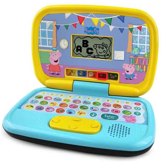 ORDENADOR PEPPA PIG DE APRENDIZAJE CON 5 MODOS DE JUEGO Y MUCHAS ACTIVIDADES 5,6X23,7X15,8 CM image 2