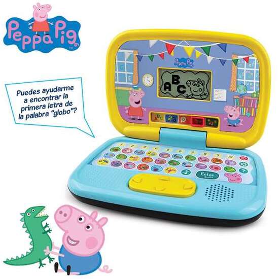 ORDENADOR PEPPA PIG DE APRENDIZAJE CON 5 MODOS DE JUEGO Y MUCHAS ACTIVIDADES 5,6X23,7X15,8 CM image 3