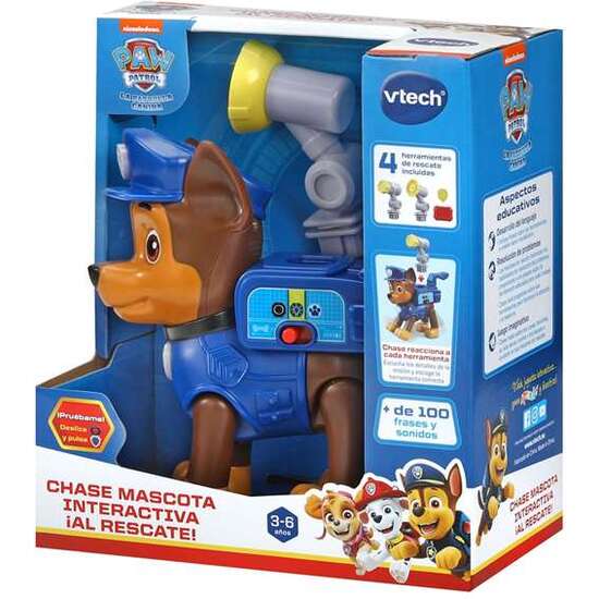 MASCOTA INTERACTIVA CHASE ¡AL RESCATE!. JUEGA CON SUS ACCESORIOS Y COMPLETA LAS MISIONES DE RESCATE image 0