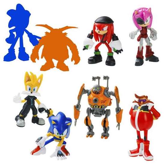 FIGURA SONIC PACK DE 8 FIGURAS COLECCIONABLES. 6,5 CM - MODELOS SURTIDOS image 0