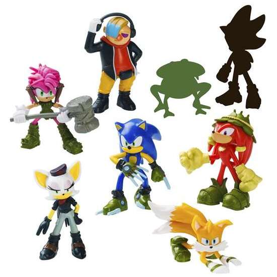 FIGURA SONIC PACK DE 8 FIGURAS COLECCIONABLES. 6,5 CM - MODELOS SURTIDOS image 1