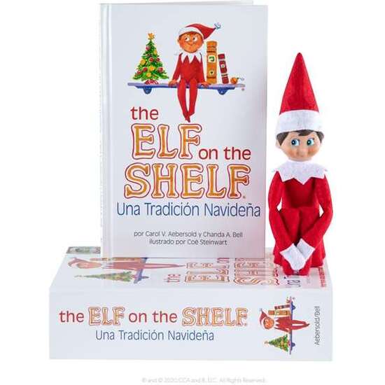 CUENTO Y MUÑECO ELFO NIÑO THE ELF ON THE SHELF image 0