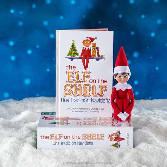 CUENTO Y MUÑECO ELFO NIÑO THE ELF ON THE SHELF image 1