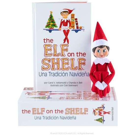 CUENTO Y MUÑECO ELFO NIÑA THE ELF ON THE SHELF image 0